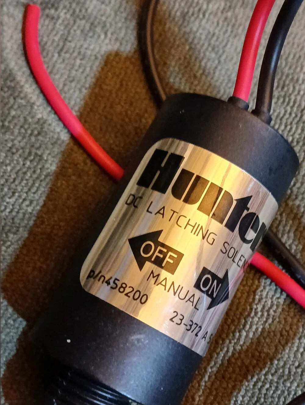 Hunter Sprinkler 458200 DC Locking Solenoid for NODE Controllers